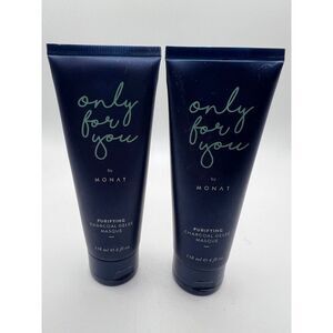 Lot of 2 MONAT ONLY FOR YOU -Purifying Charcoal Gelee Hair Scalp Masque 4 Oz NEW